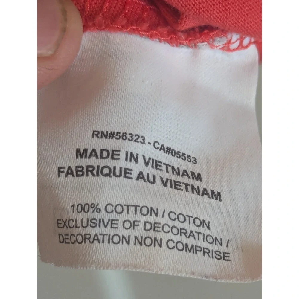 Air Jordan Short Sleeve T Shirt‎ Mens Size 2XL Orange Graphic Print Cotton - Picture 5 of 5